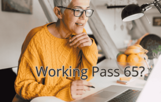 Are you working past 65